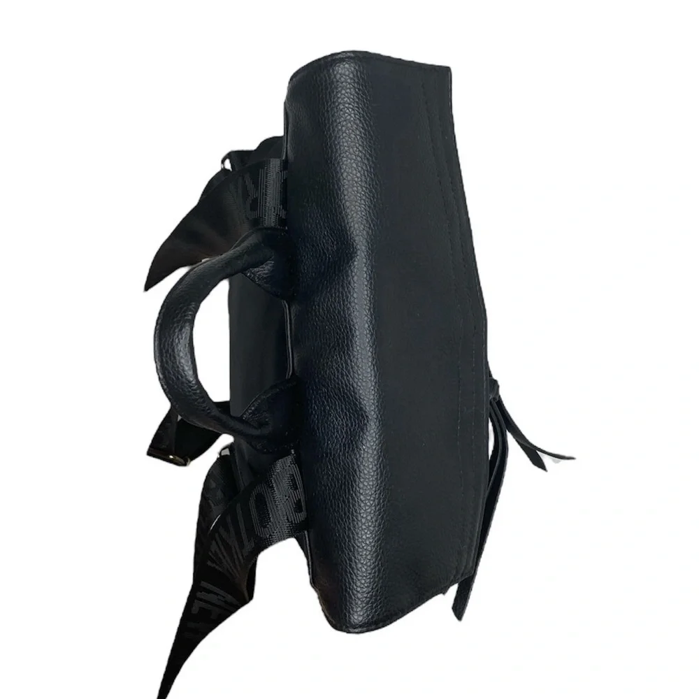 Botkier Black Nylon and Leather Backpack